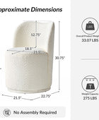 Fully Upholstered Modern Dining Chair