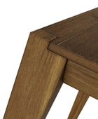 Eulalia Mid-Century Modern Solid Wood Expandable Dining Table