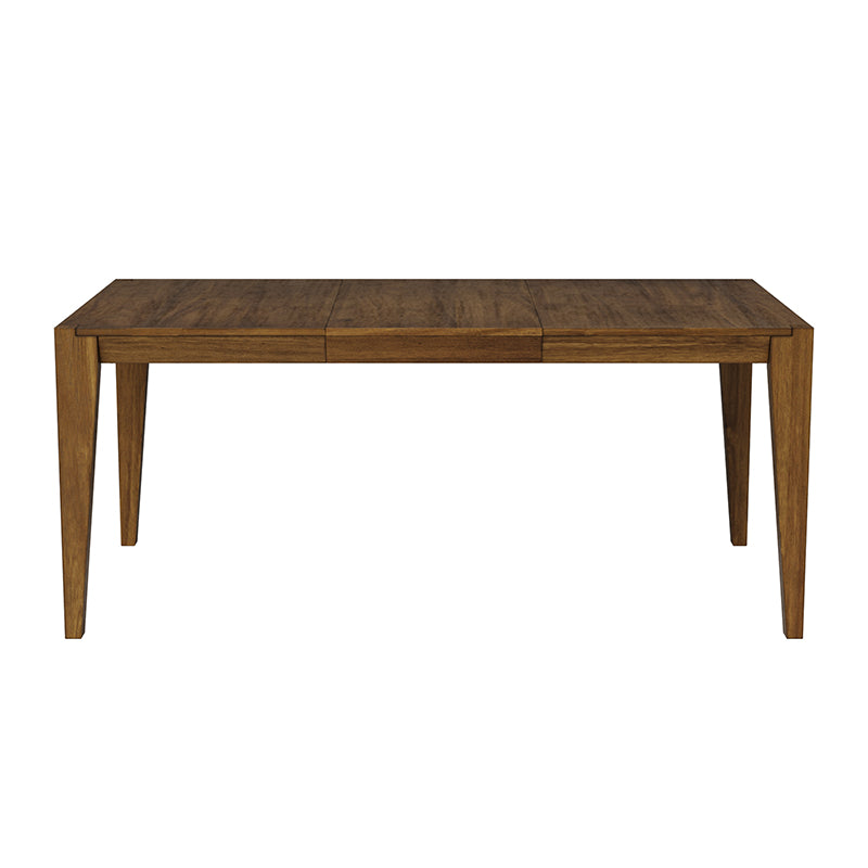 Eulalia Mid-Century Modern Solid Wood Expandable Dining Table