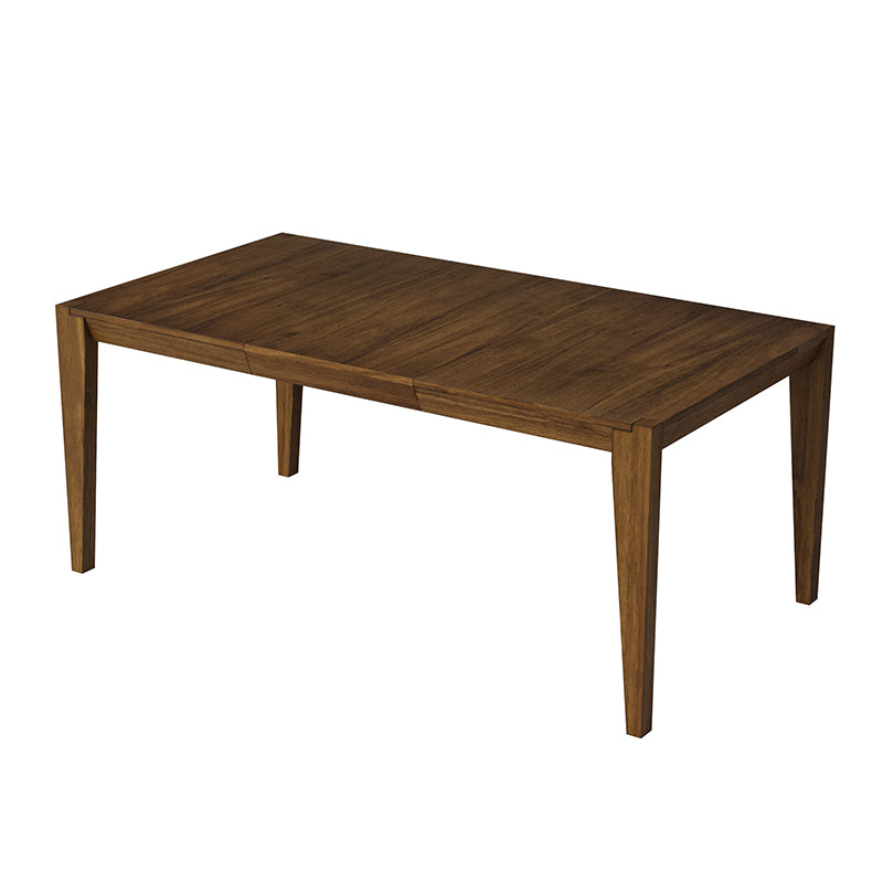 Eulalia Mid-Century Modern Solid Wood Expandable Dining Table