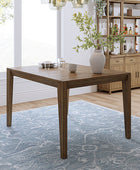 Eulalia Mid-Century Modern Solid Wood Expandable Dining Table