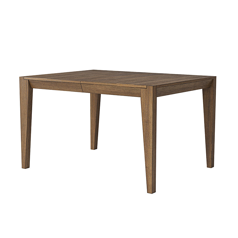 Eulalia Mid-Century Modern Solid Wood Expandable Dining Table