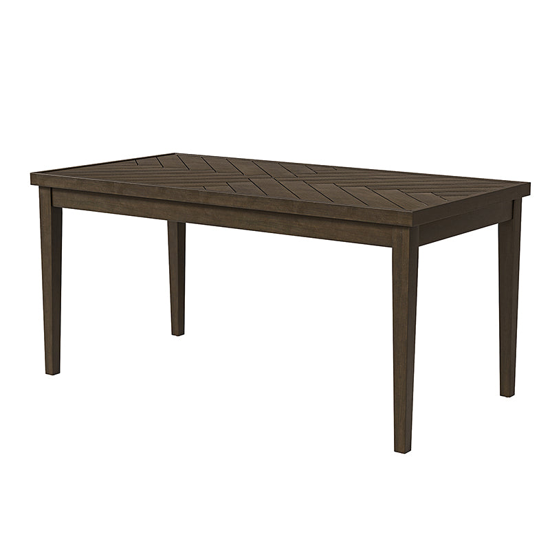 Nora Classic Style Solid Wood Legs Dining Table