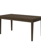 Nora Classic Style Solid Wood Legs Dining Table