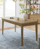 Nora Classic Style Solid Wood Legs Dining Table