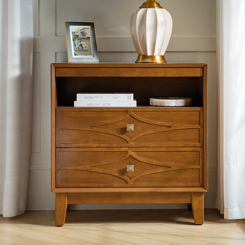 Josefa 3-Drawer End Table with Type-C and USB