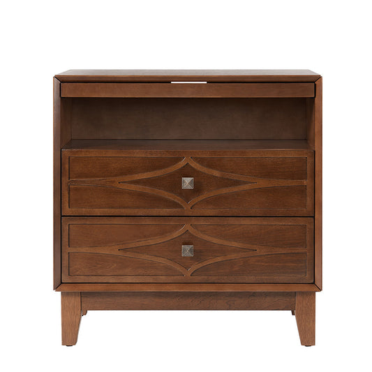 Josefa 3-Drawer End Table with Type-C and USB