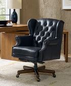 Ashtin Genuine Leather Office Chair