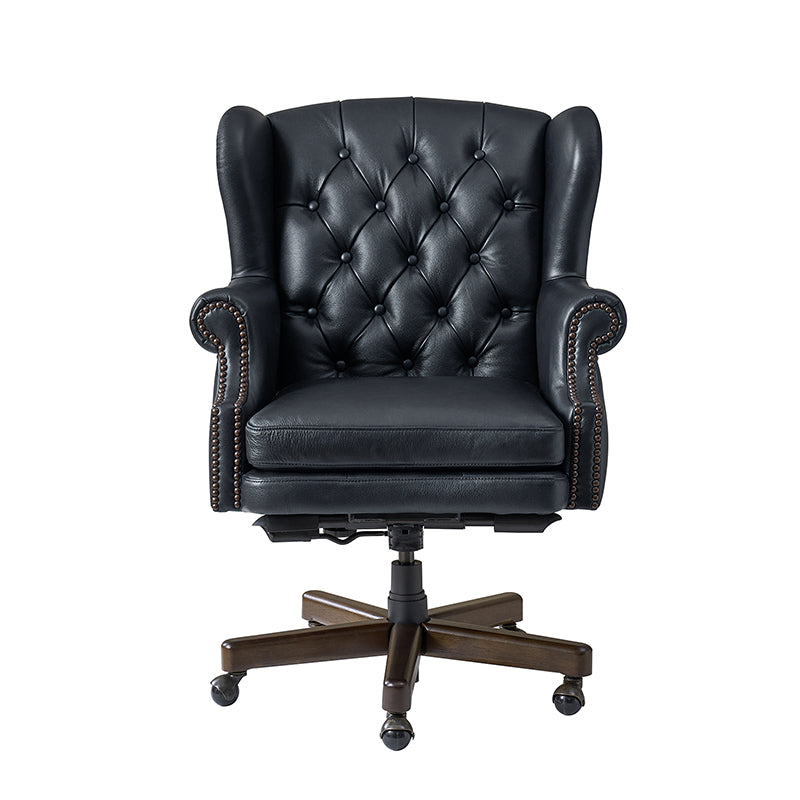 Ashtin Genuine Leather Office Chair