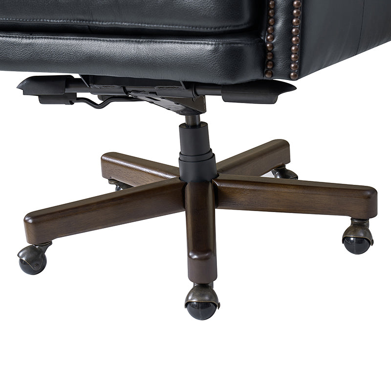 Ashtin Genuine Leather Office Chair