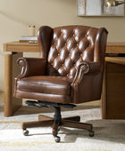 Ashtin Genuine Leather Office Chair