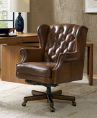 Ashtin Genuine Leather Office Chair