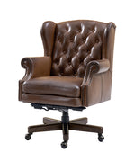 Ashtin Genuine Leather Office Chair