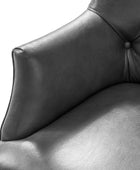 Adrian Hand-Rubbed Oil-Wax Leather Wingback Office Chair