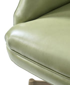 Adrian Hand-Rubbed Oil-Wax Leather Wingback Office Chair