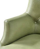 Adrian Hand-Rubbed Oil-Wax Leather Wingback Office Chair