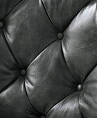 Adrian Hand-Rubbed Oil-Wax Leather Wingback Office Chair