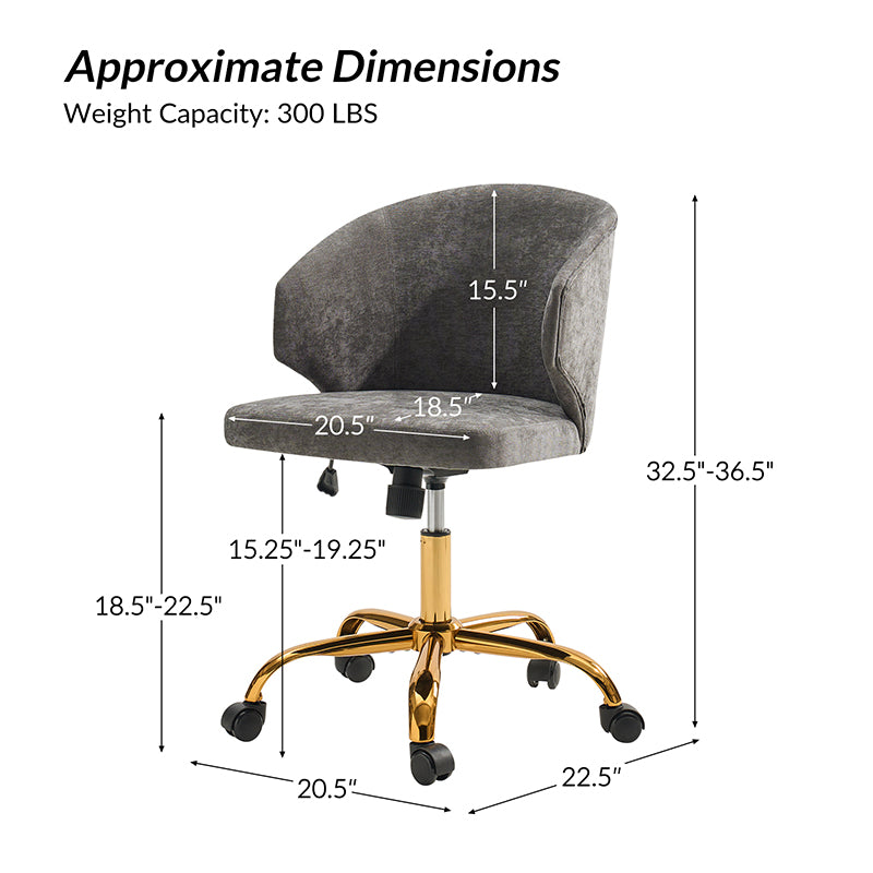 Jesus Curved Armrest Design Office Chair