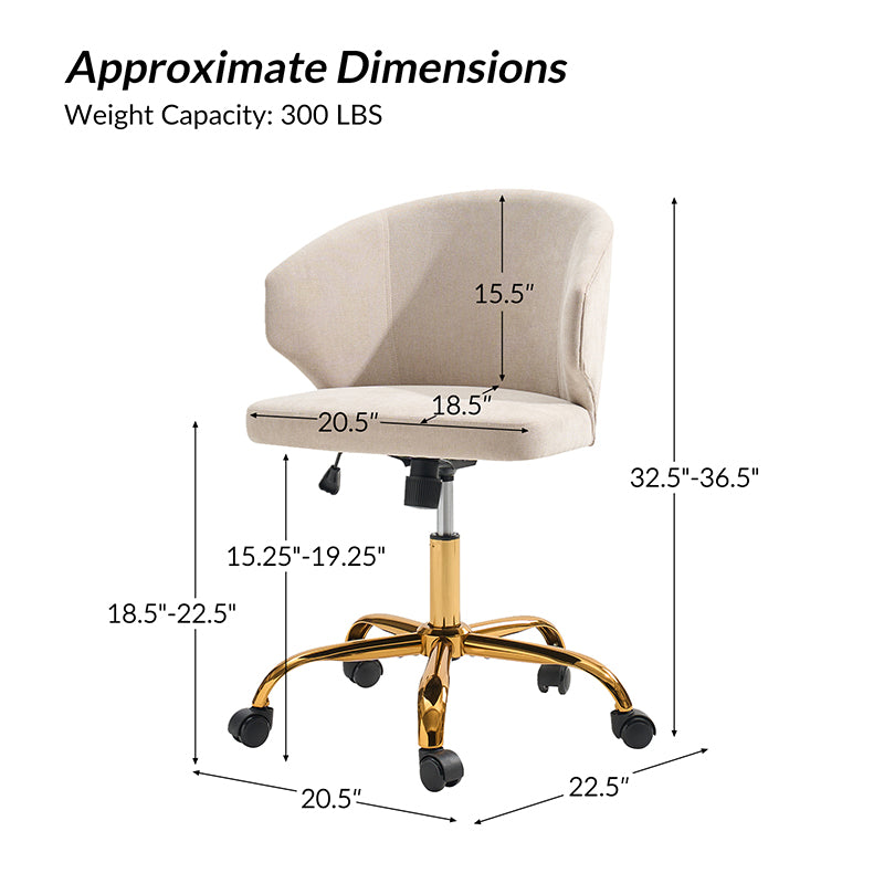 Jesus Curved Armrest Design Office Chair