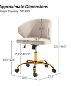 Jesus Curved Armrest Design Office Chair