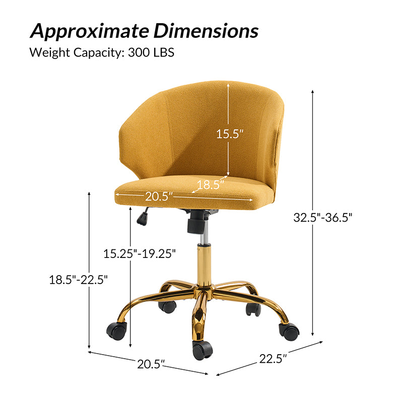 Jesus Curved Armrest Design Office Chair