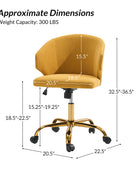 Jesus Curved Armrest Design Office Chair