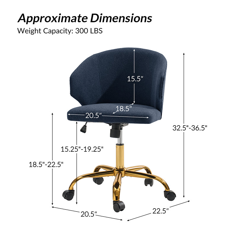 Jesus Curved Armrest Design Office Chair