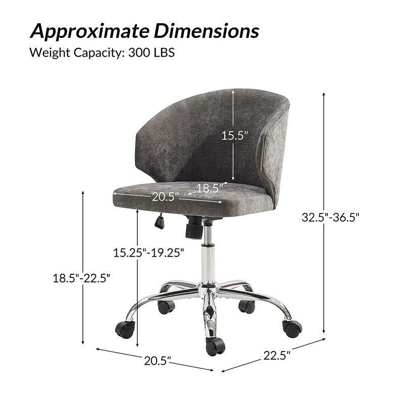 Jesus Curved Armrest Design Office Chair