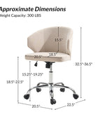 Jesus Curved Armrest Design Office Chair