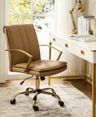 Roberto PU Leather Rocking Office Chair