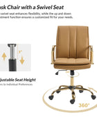 Roberto PU Leather Rocking Office Chair