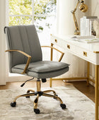 Roberto PU Leather Rocking Office Chair