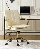 Roberto PU Leather Rocking Office Chair