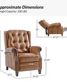 Ruben Genuine Leather Power Recliner