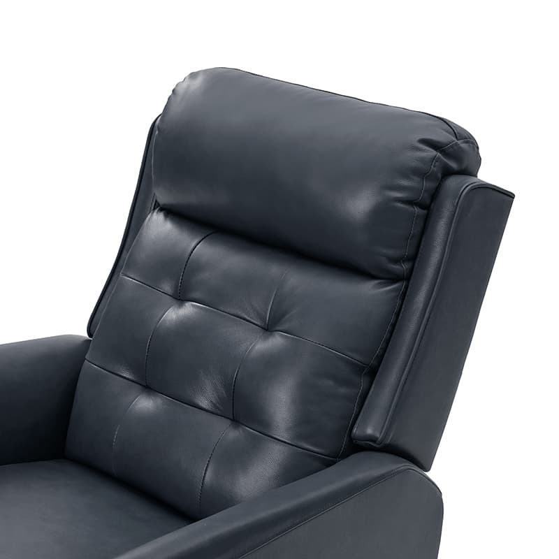 Felisa Genuine & PVC Leather Power Recliner