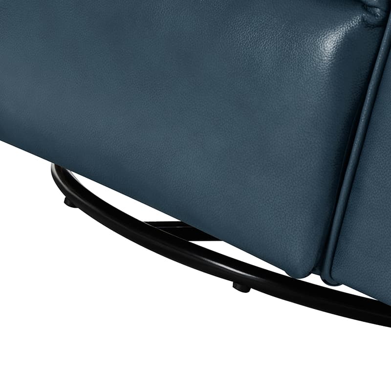 Felisa Genuine & PVC Leather Power Recliner