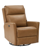 Paula Transitional Power Recliner with USB Charging Ports