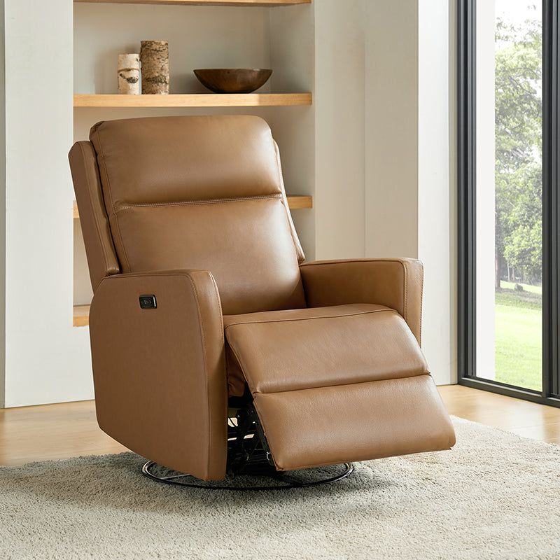 Paula Transitional Power Recliner with USB Charging Ports