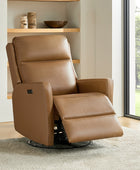 Paula Transitional Power Recliner with USB Charging Ports