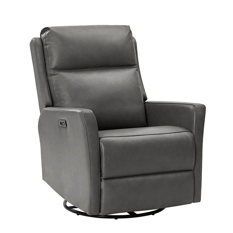 Paula Transitional Power Recliner with USB Charging Ports