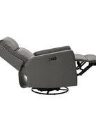 Paula Transitional Power Recliner with USB Charging Ports