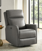 Paula Transitional Power Recliner with USB Charging Ports