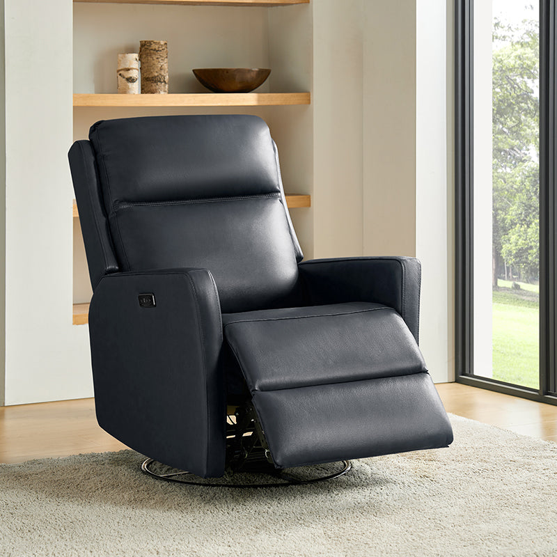 Paula Transitional Power Recliner with USB Charging Ports