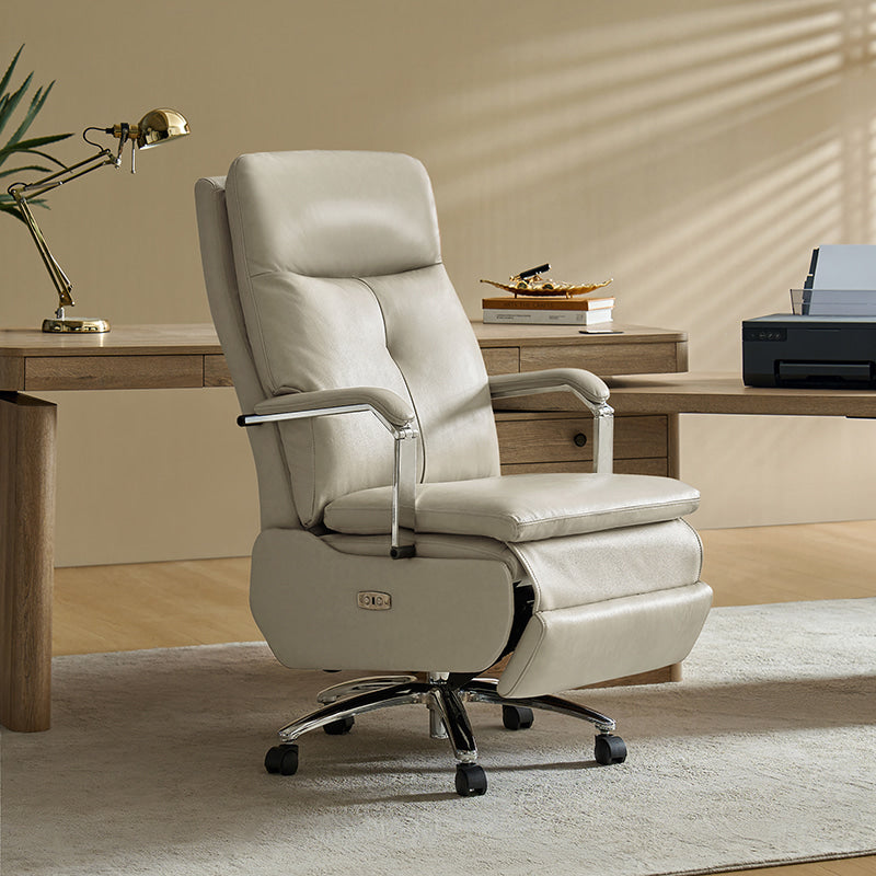 Ester Genuine Leather Power Office Recliner