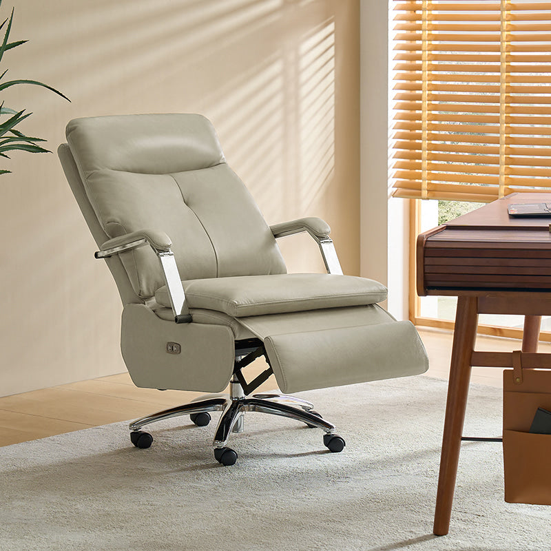 Ester Genuine Leather Power Office Recliner