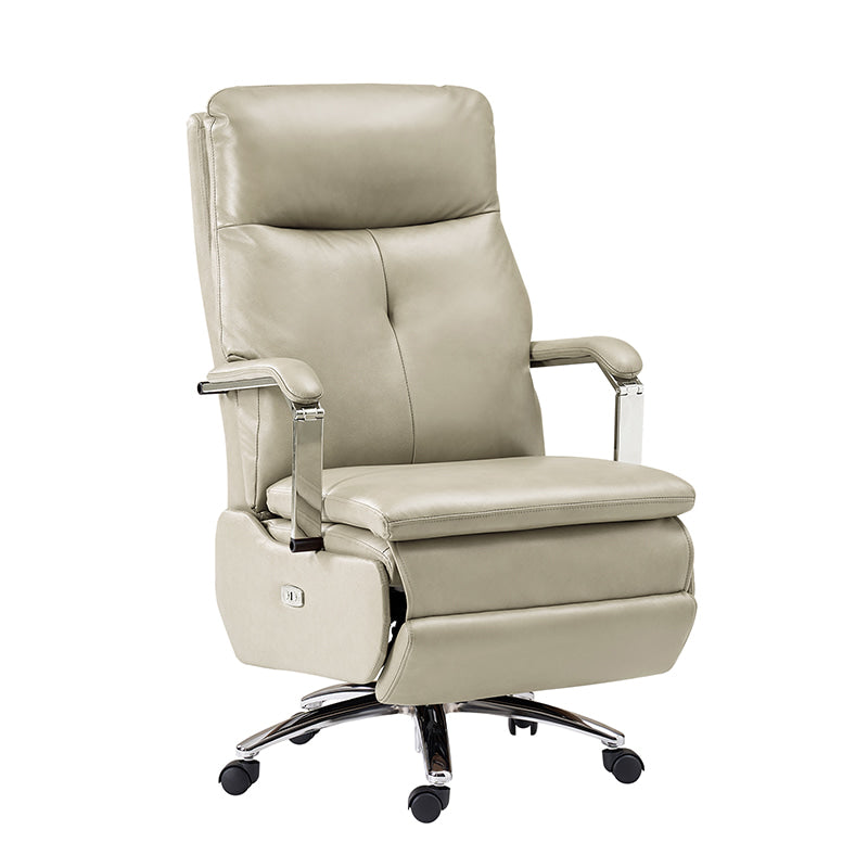 Ester Genuine Leather Power Office Recliner