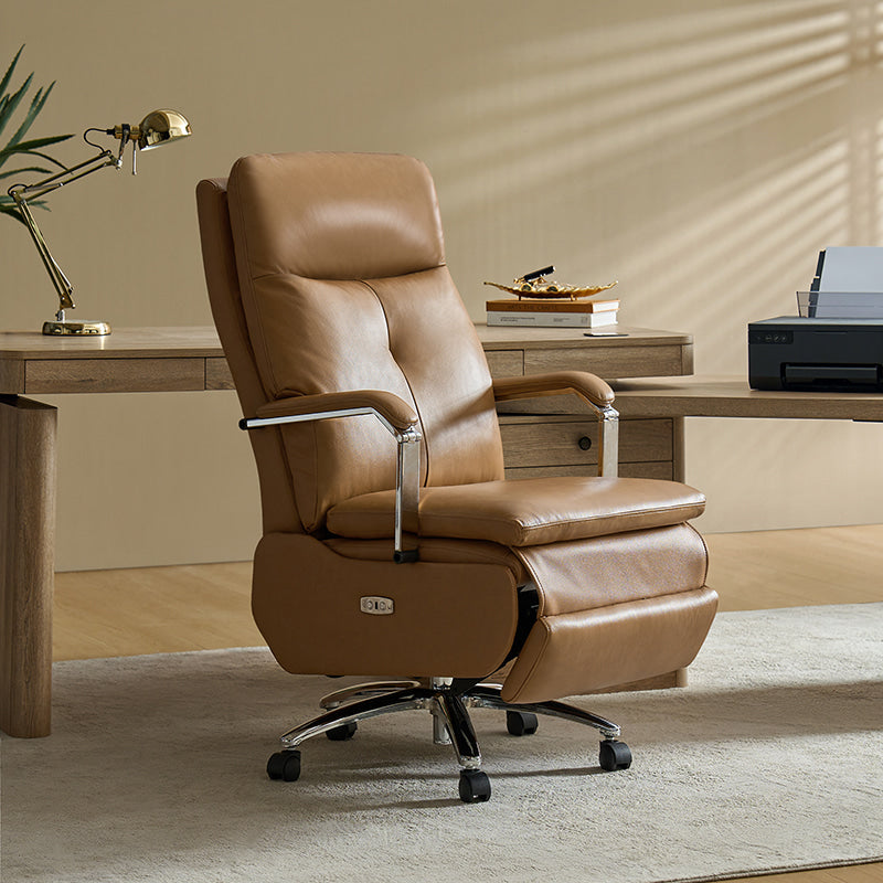 Ester Genuine Leather Power Office Recliner