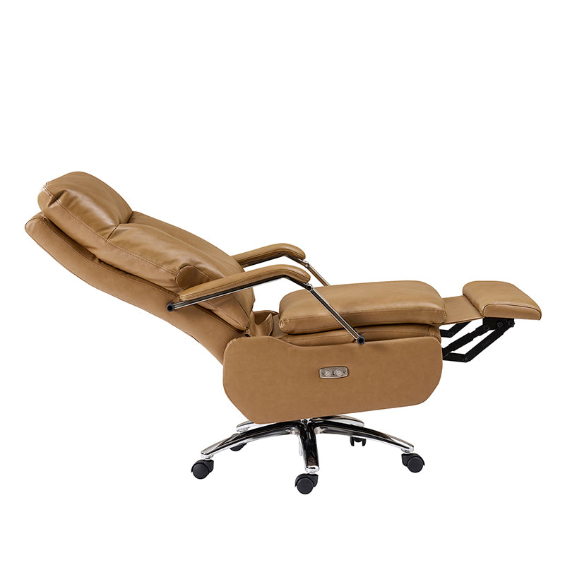 Ester Genuine Leather Power Office Recliner