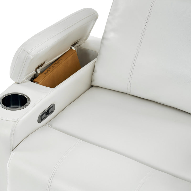 Julian 35.5" Wide Power Recliner with Storage