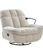 Raquel Modern Style Versatile Functionality Manual Recliner